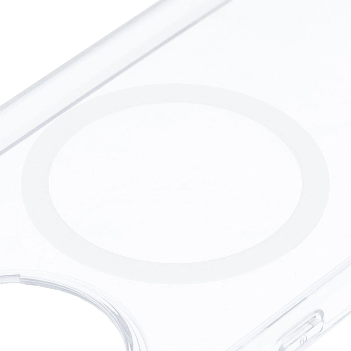 Pierścień magnetyczny w etui Bizon Case CrystalO do Xiaomi POCO F7 Pro